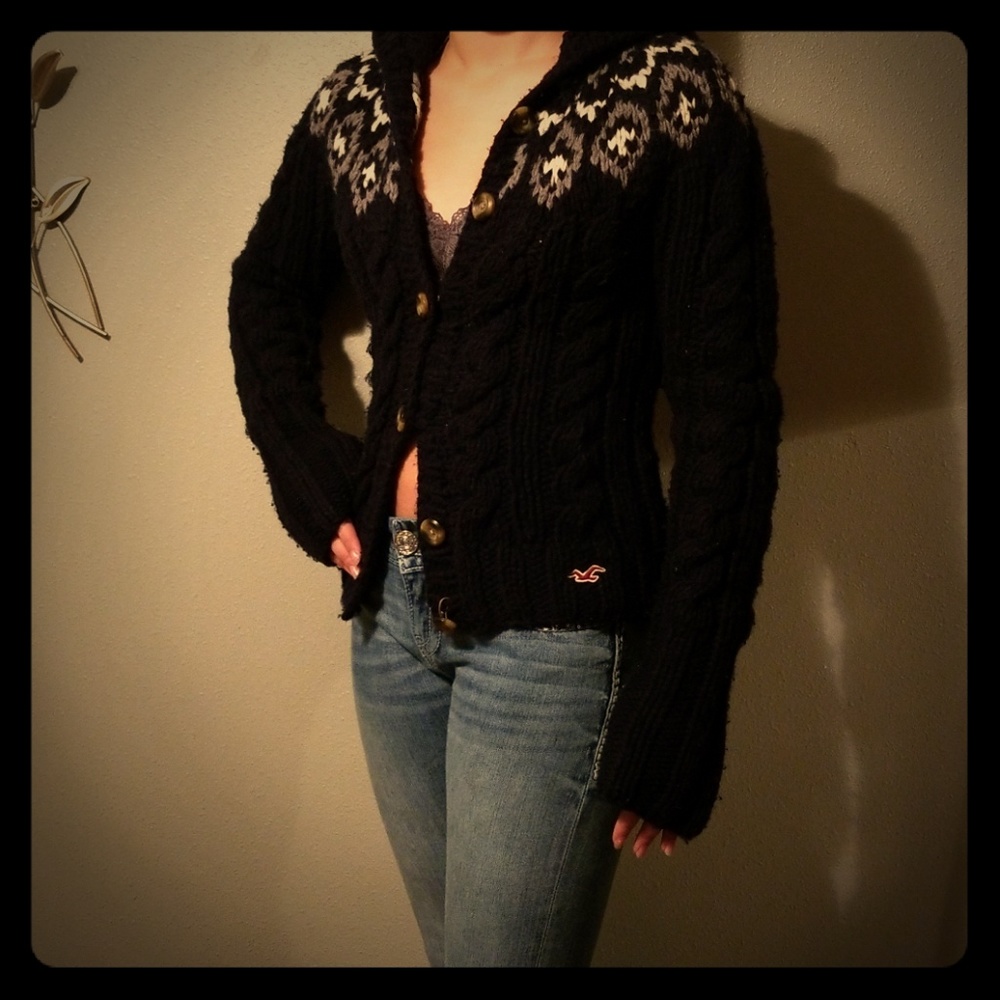 Hollister Heavy Hooded Sweater